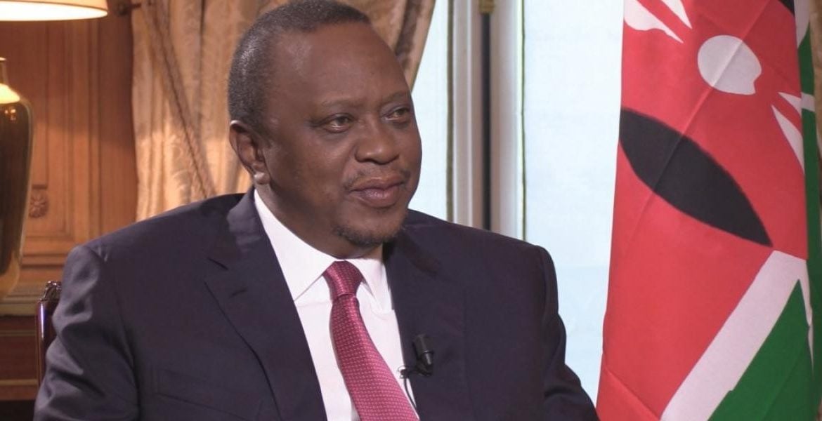 Kenianischer Präsident Uhuru Kenyatta