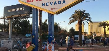 Las Vegas Welcome Sign, Blumen