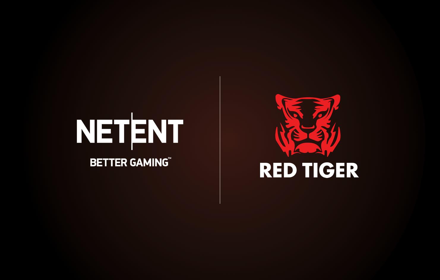 Red Tiger Logo, NetEnt Logo