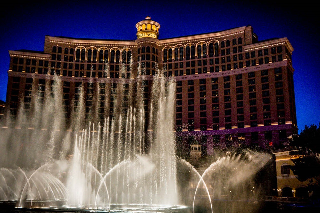 Bellagio Hotel, Springbrunnen