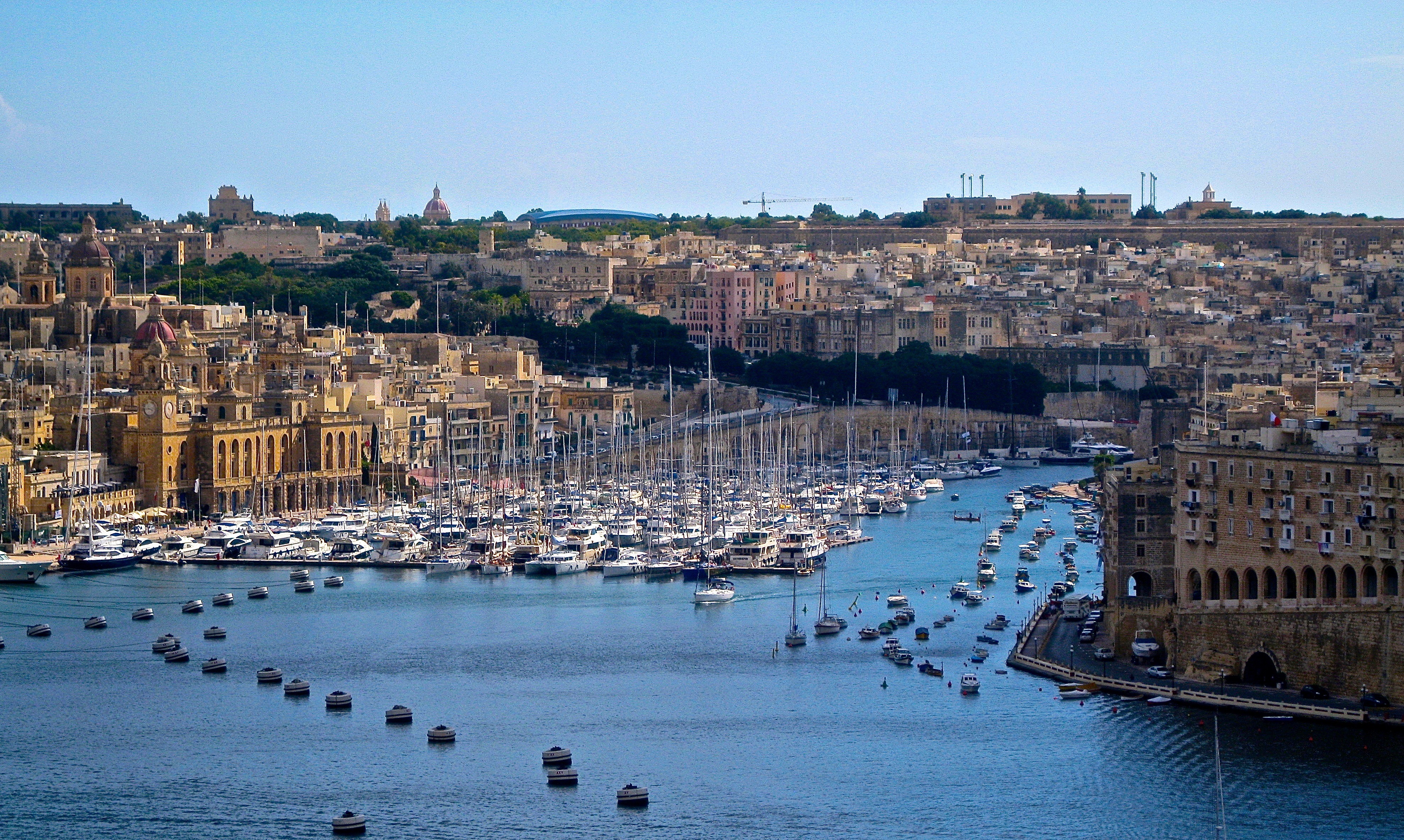 Valetta, Meer, Boote