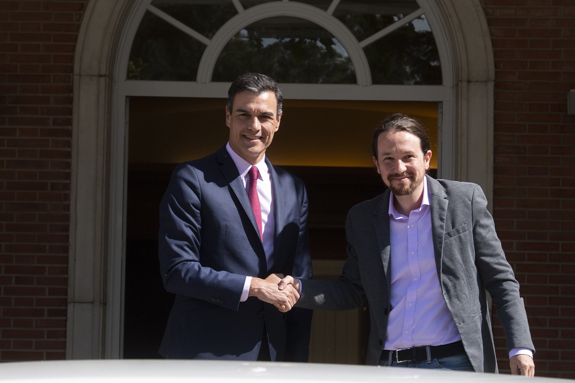 Pedro Sánchez, Pablo Iglesias