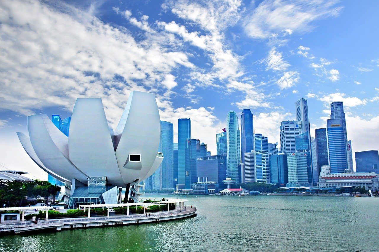 Singapur Hafen