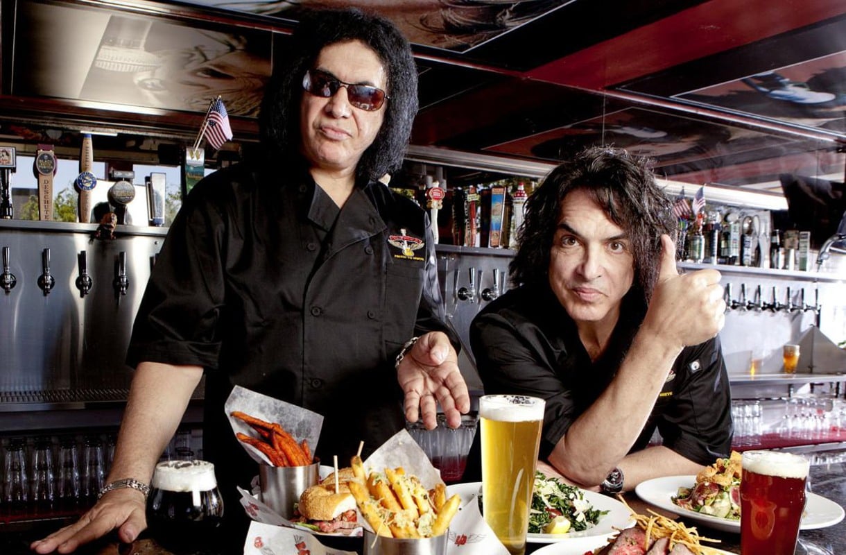 Gene Simmons Paul Stanley Rock Brews