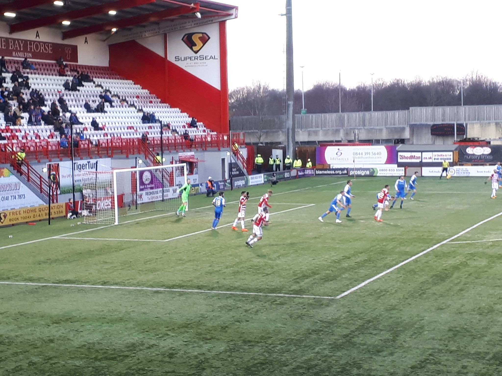 Hamilton Academical, schottischer Fußball, Hamilton Academical v St Johnstone 2017