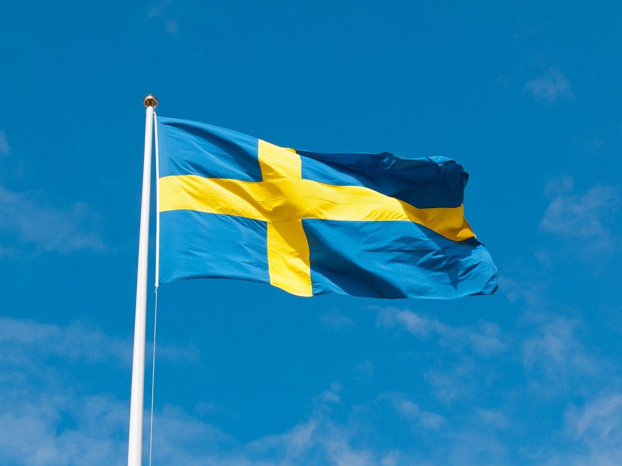 Schwedische Flagge