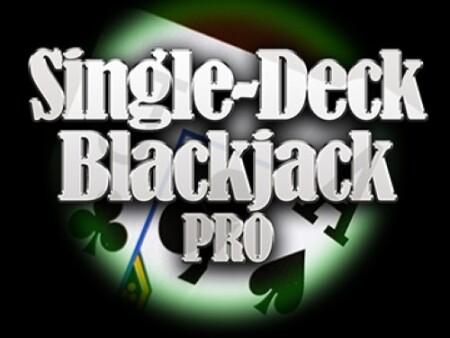 Single-deck Blackjack Pro
