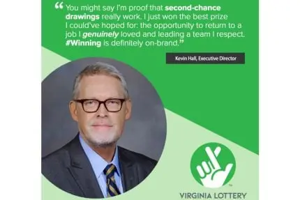 Virginia Lottery Reappoints Former Executive Director to Navigate Critical Transition