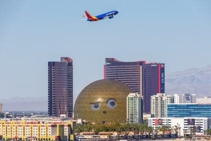 Las Vegas Tourism Hits More Turbulence as Airport Traffic Sinks 8%
