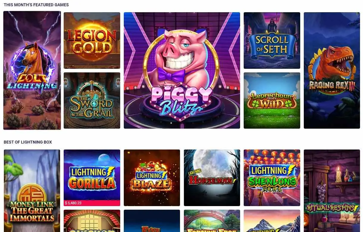 Party Casino Games