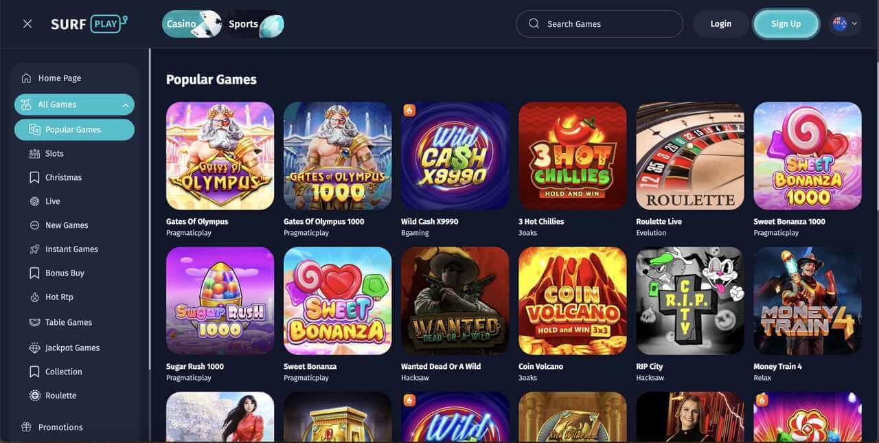 Surfplay casino