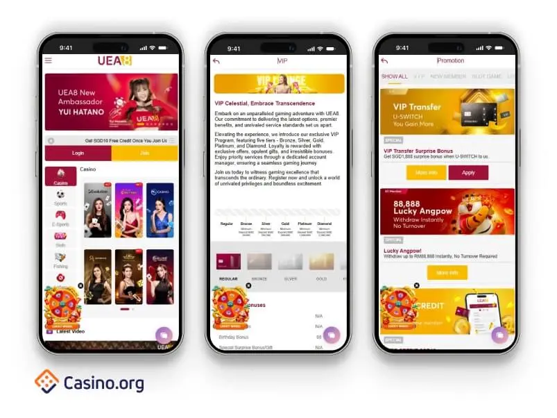 UEA8 casino