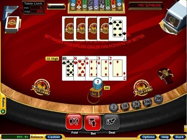 Caribbean poker Play at Silver Sands Thumbnail