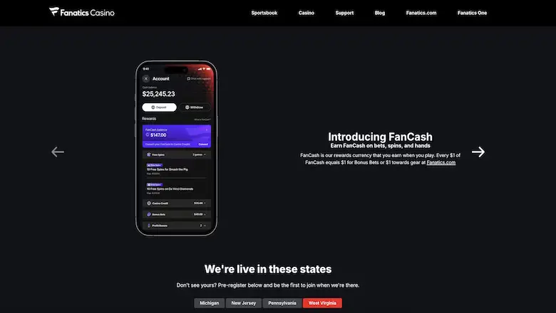 us/reviews/fanatics-casino gallery image 2