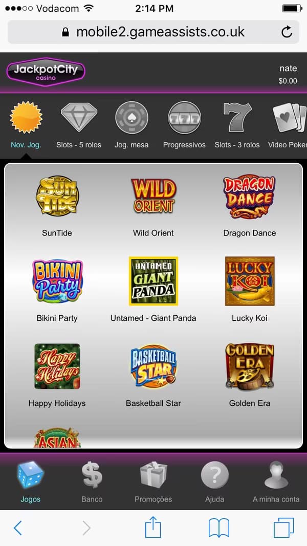 Jogando Jackpot city pt/móvel jogos 1.PNG - Jackpot City Casino Thumbnail