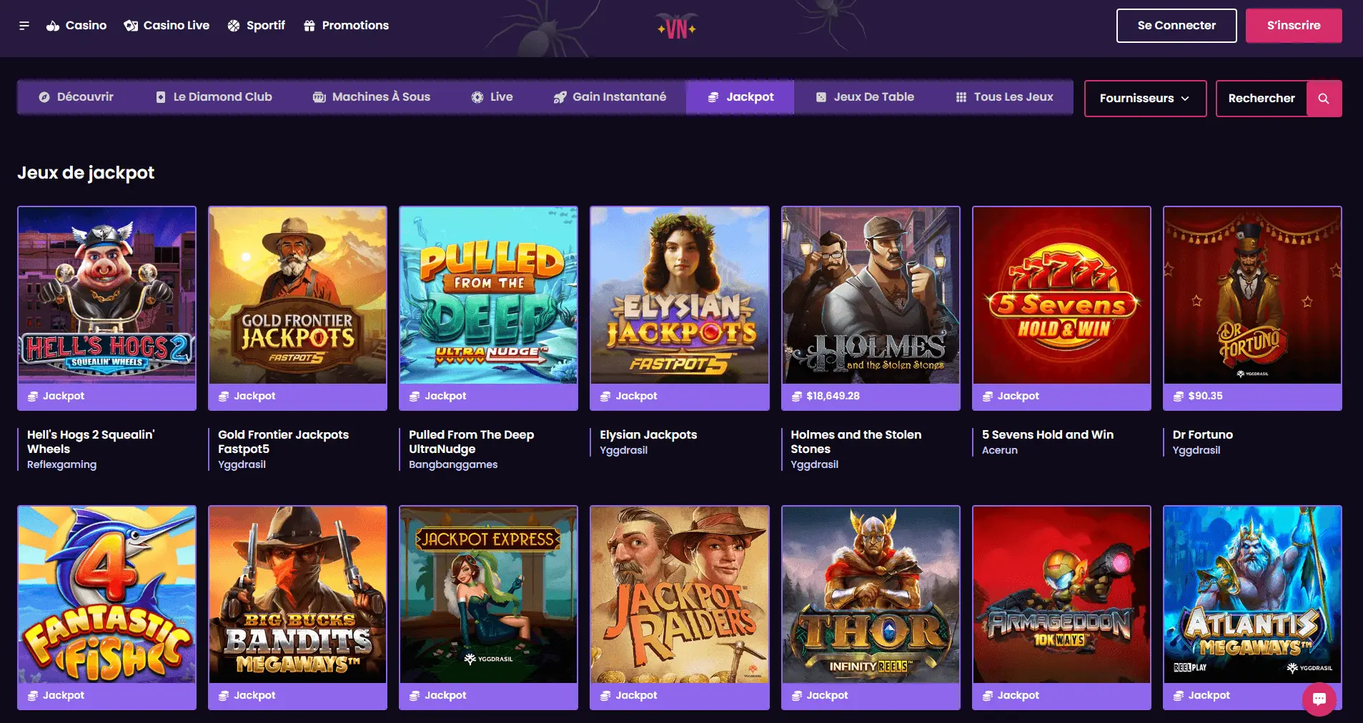 Vegas Now - jackpots