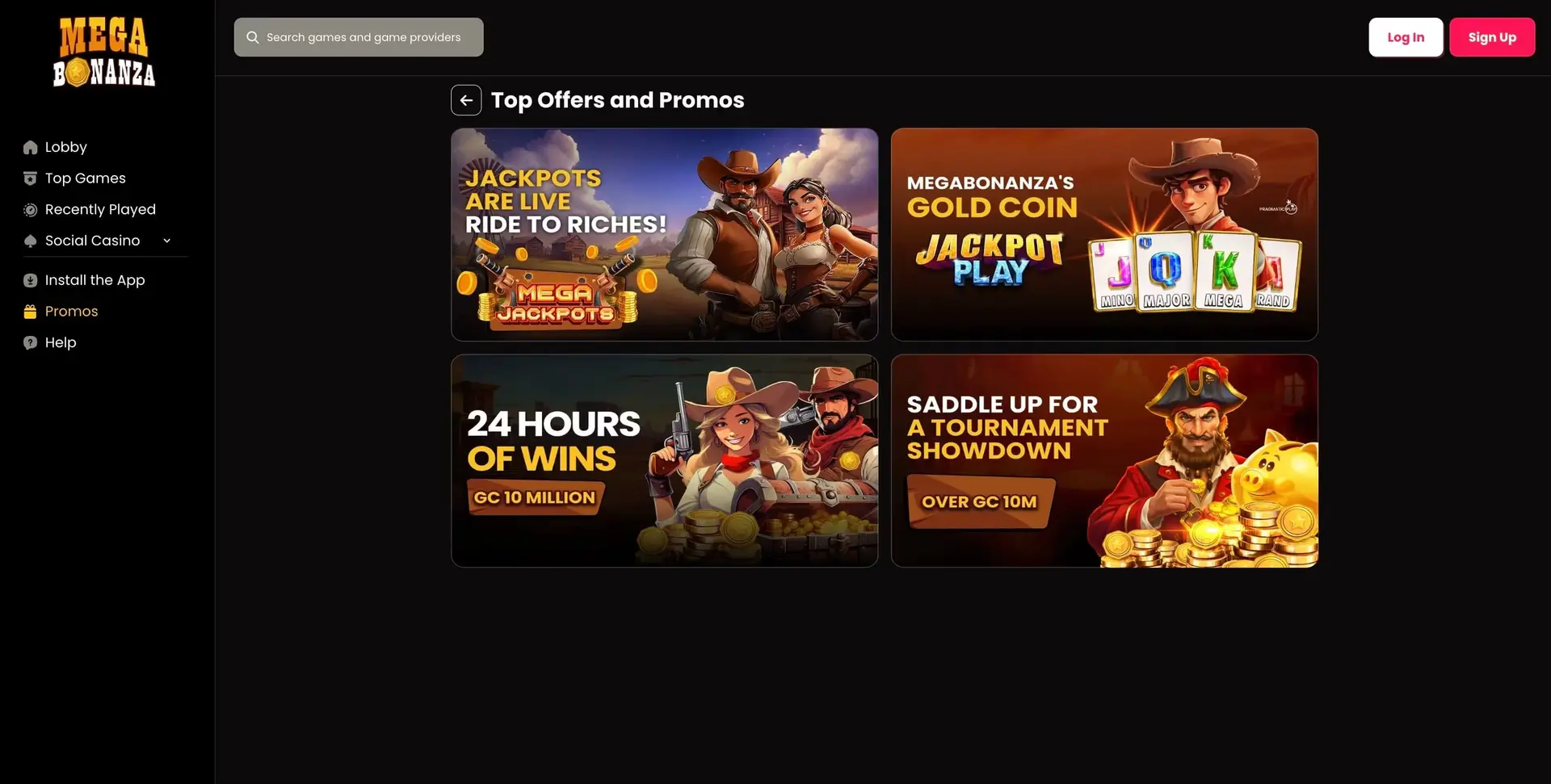 Mega Bonanza screenshot 2