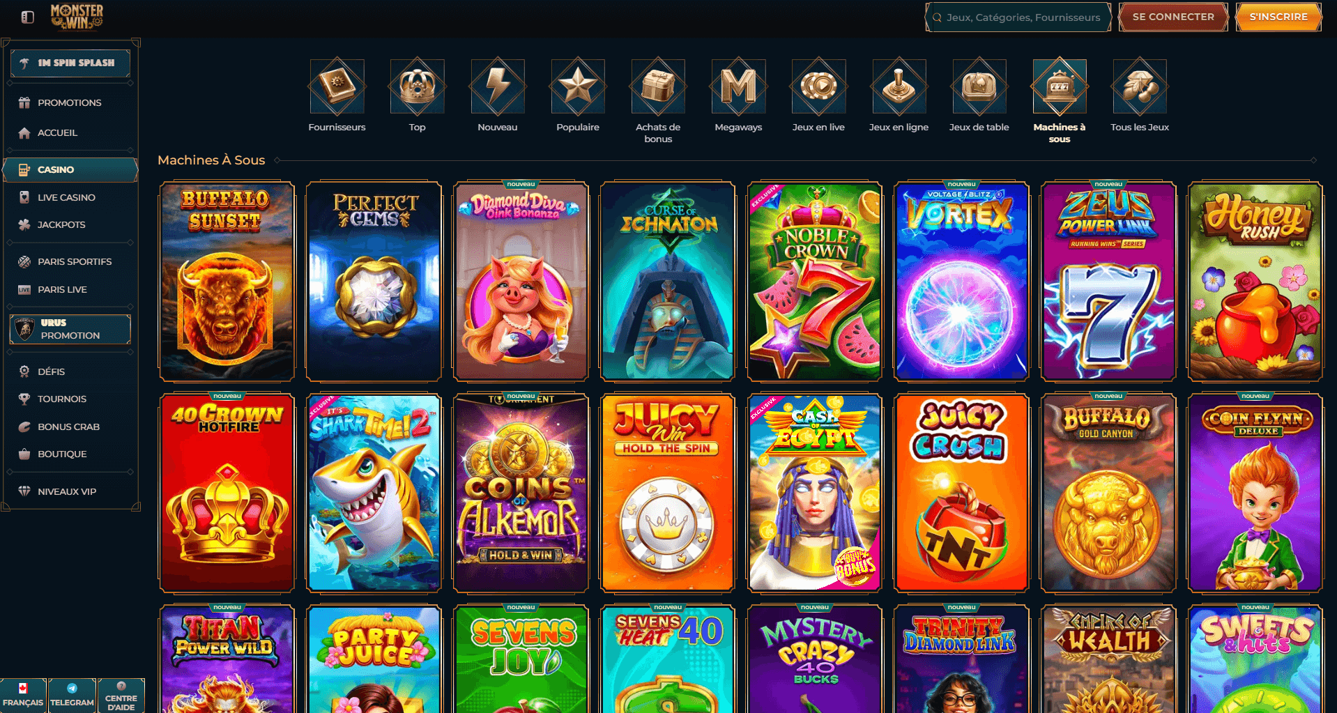 Monsterwin slots