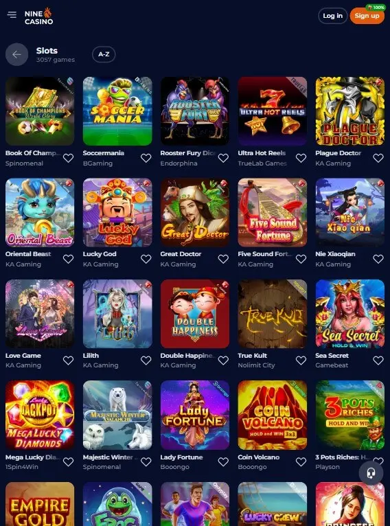 NineCasino online slots.jpg