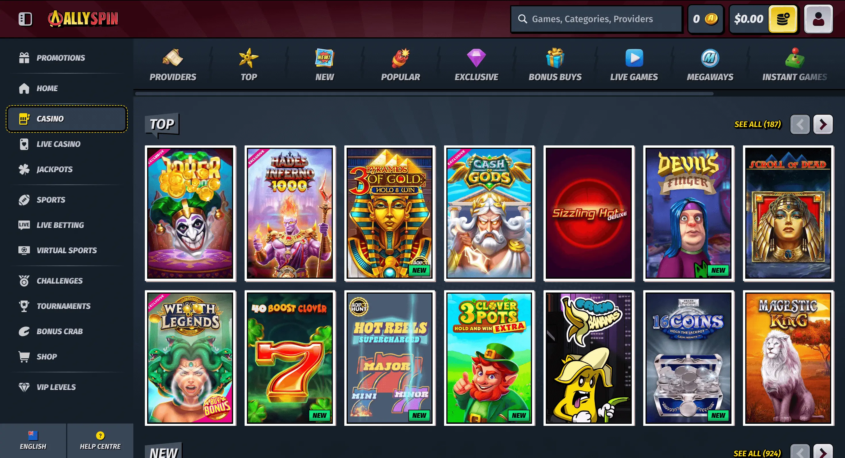 AllySpin casino