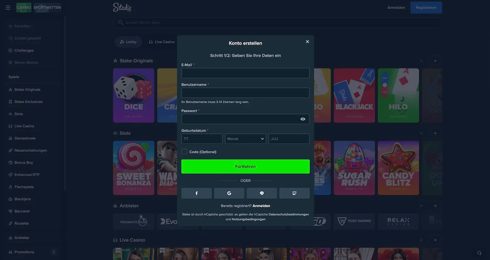 stake-login