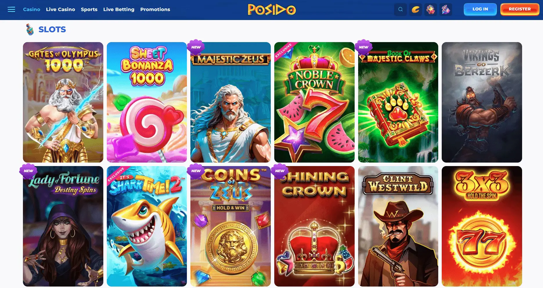 Posido slots