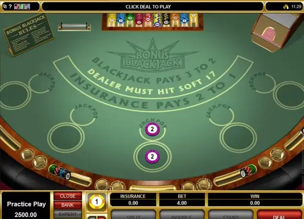 Lucky nugget blackjack