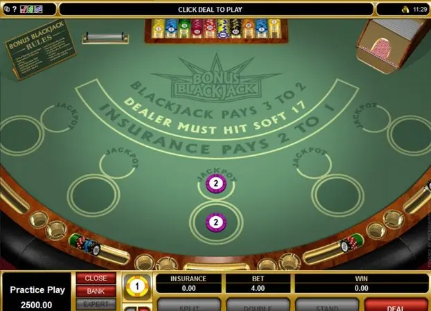 Lucky nugget blackjack