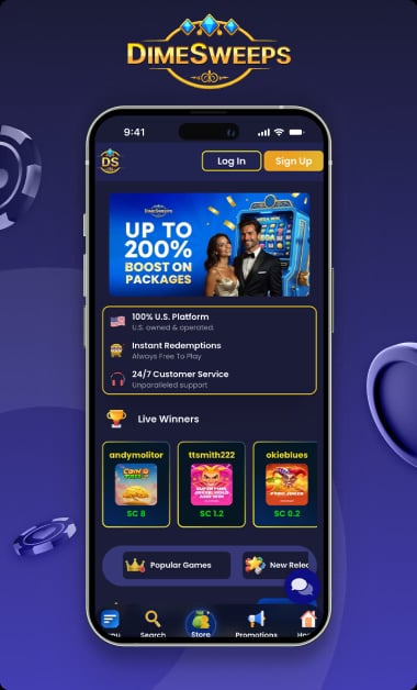 dimesweeps sweepstakes casino