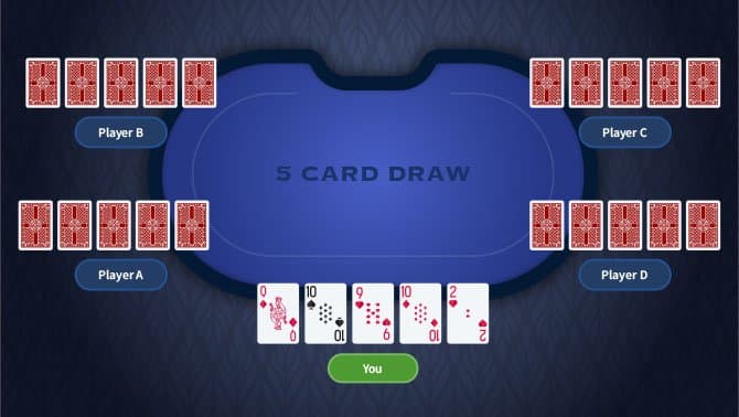 Poker 5 Card Draw