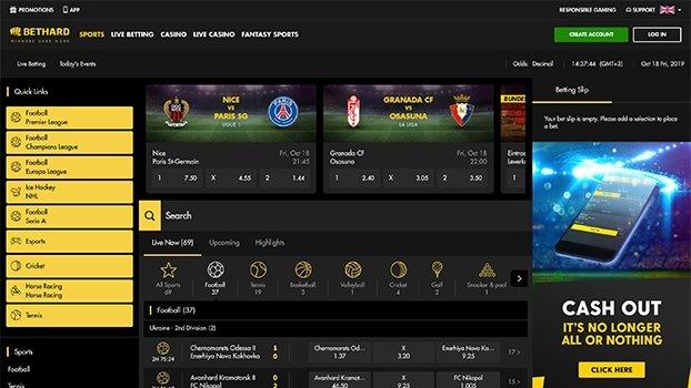 Screenshot of Bethard Footbal Thumbnail