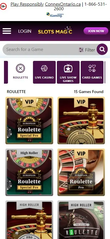 SlotsMagic Casino Ontario online roulette games.jpg