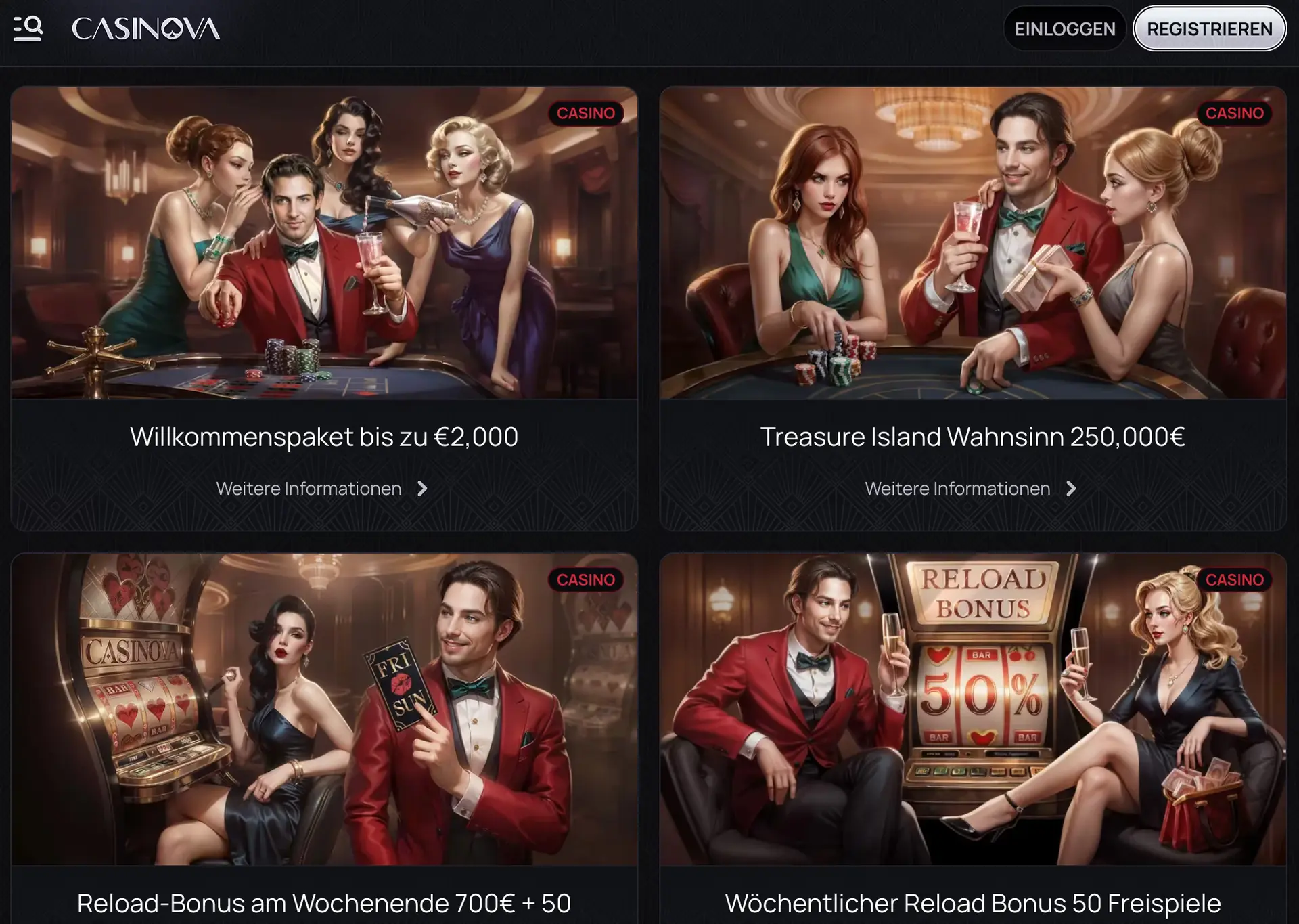 Casinova screenshot 2