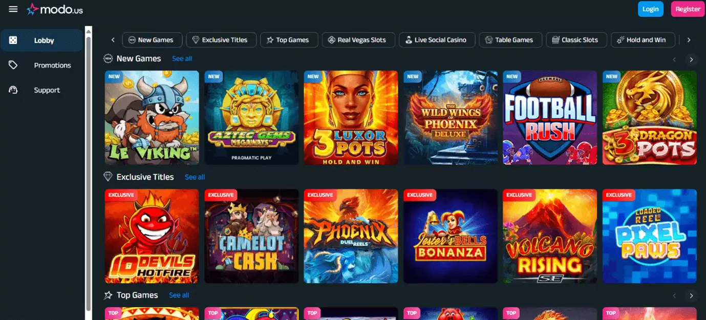 Modo.us Games