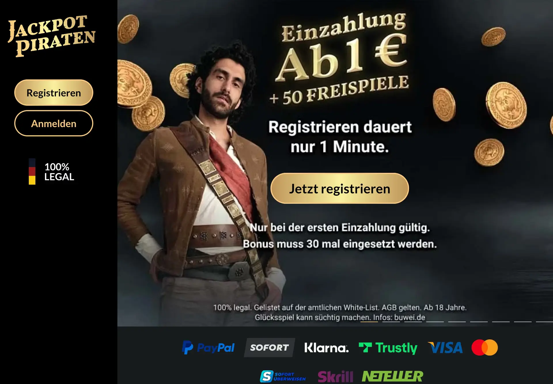 JackpotPiraten Übersicht