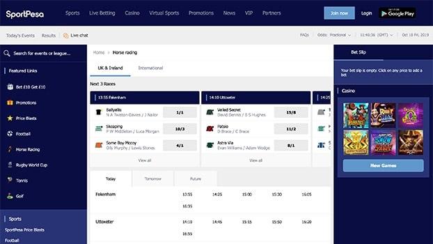 Sportpesa Horseracing