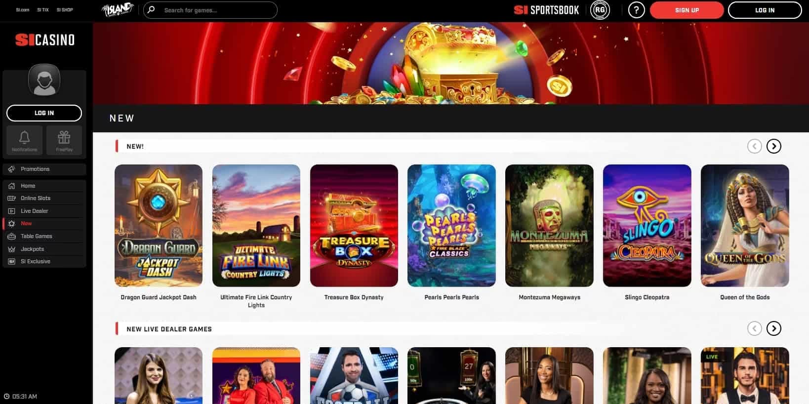 SI Casino games