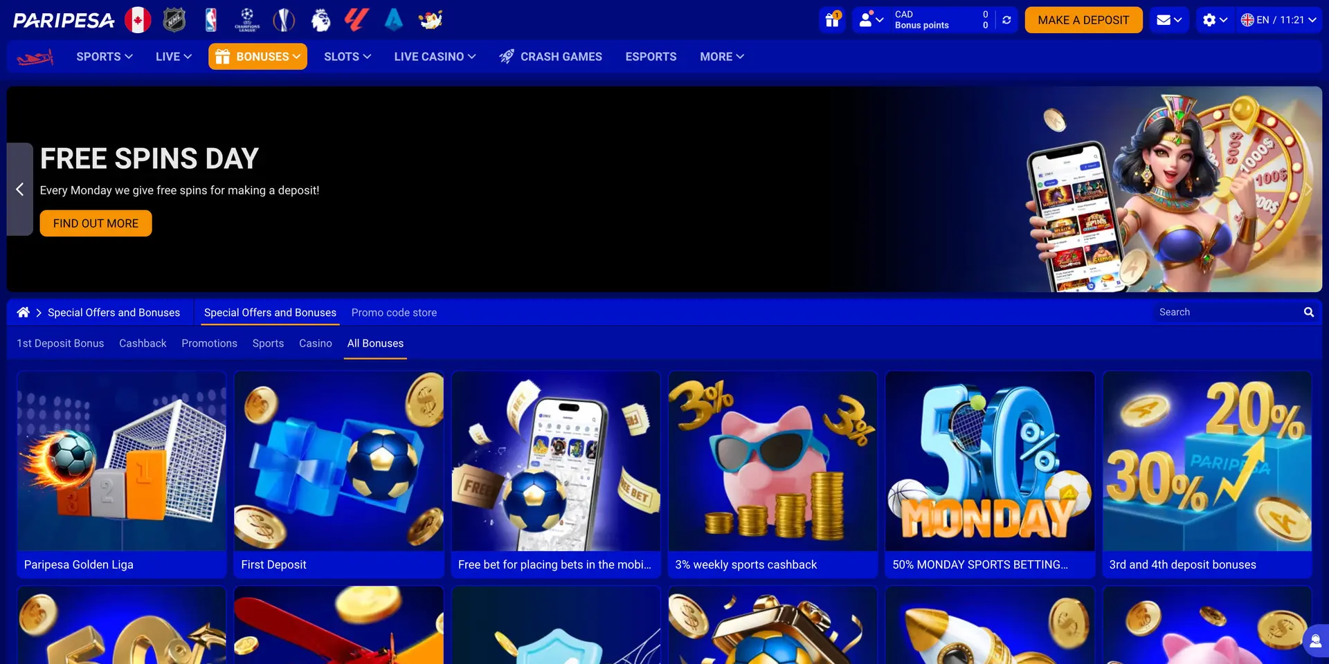 PariPesa online homepage