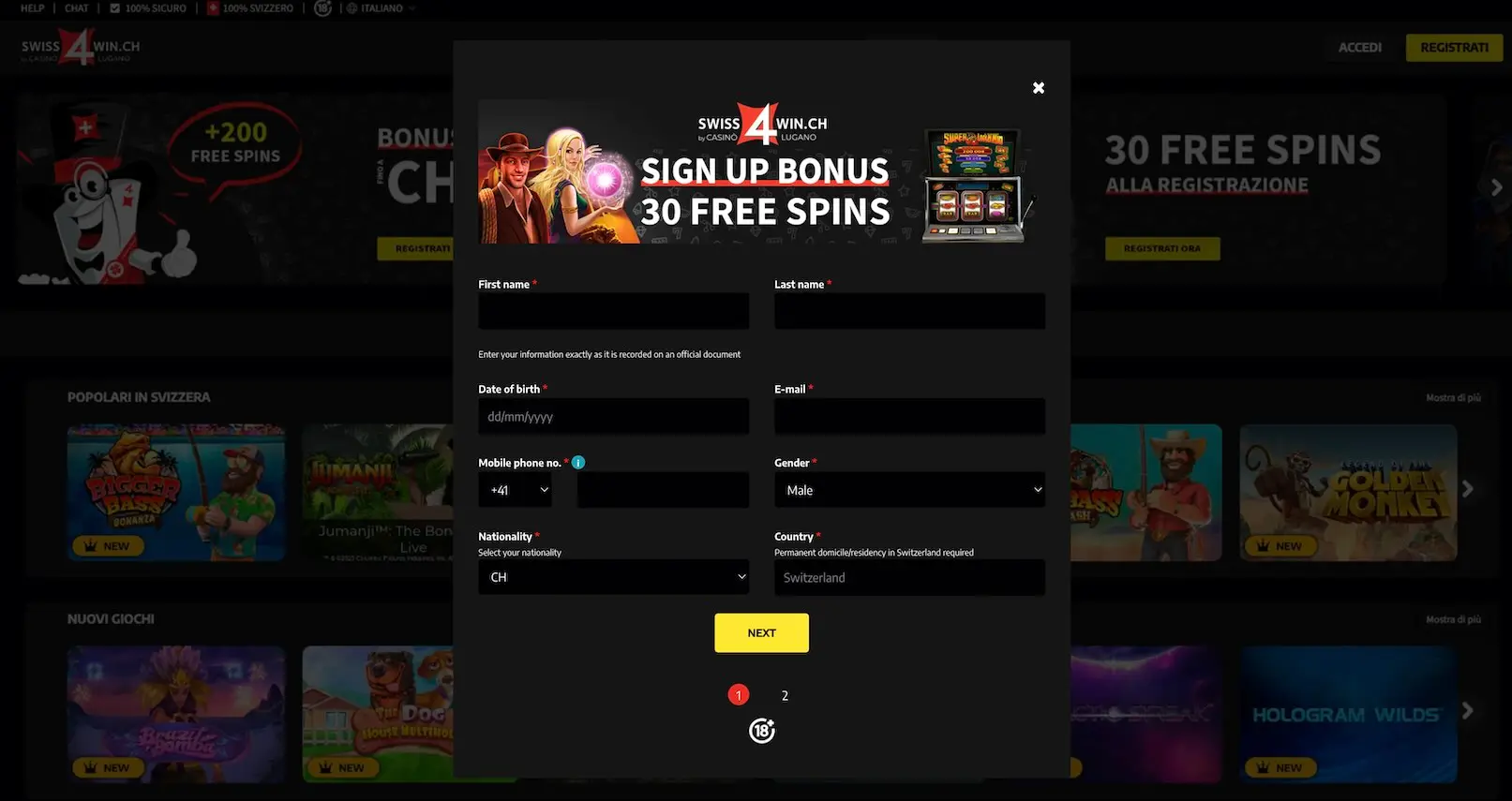 swiss4win-login