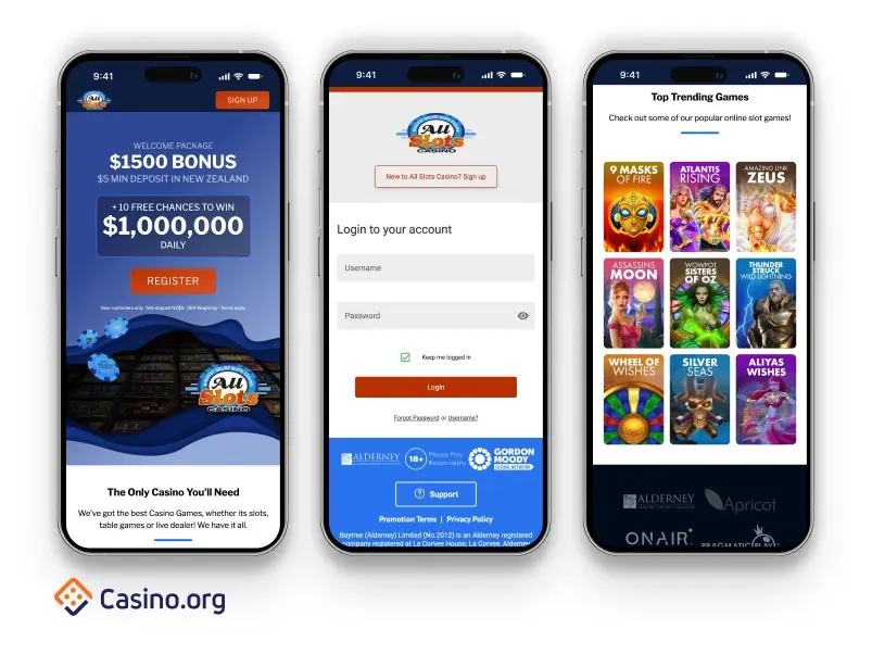 /new-zealand/minimum-deposit/5-dollar All Slots Casino partner blurb image