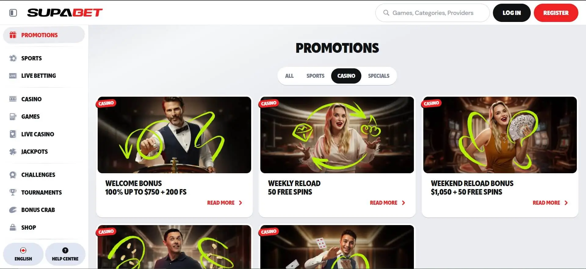 Supabet promotions