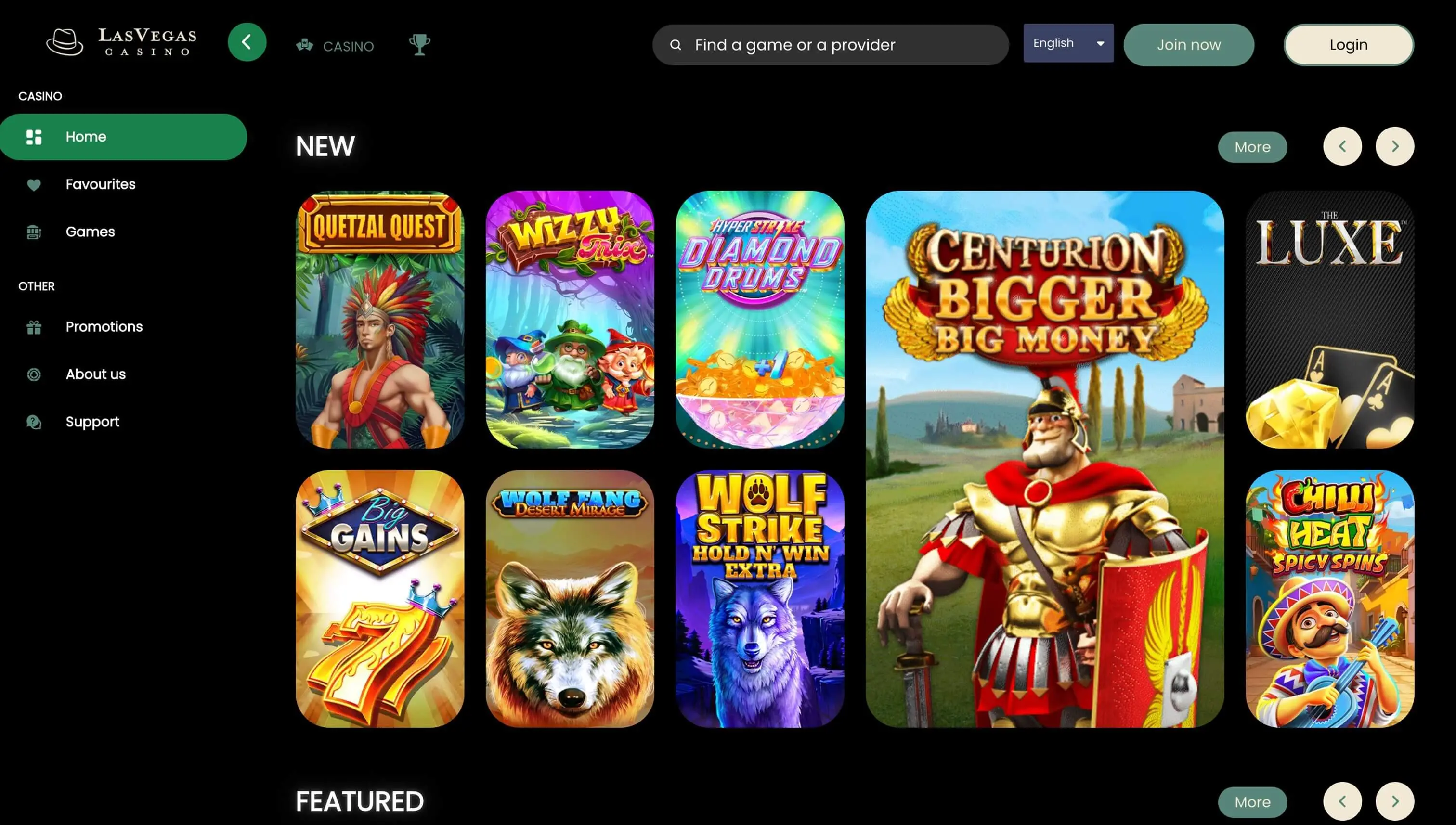 las vegas casino main menu.jpg