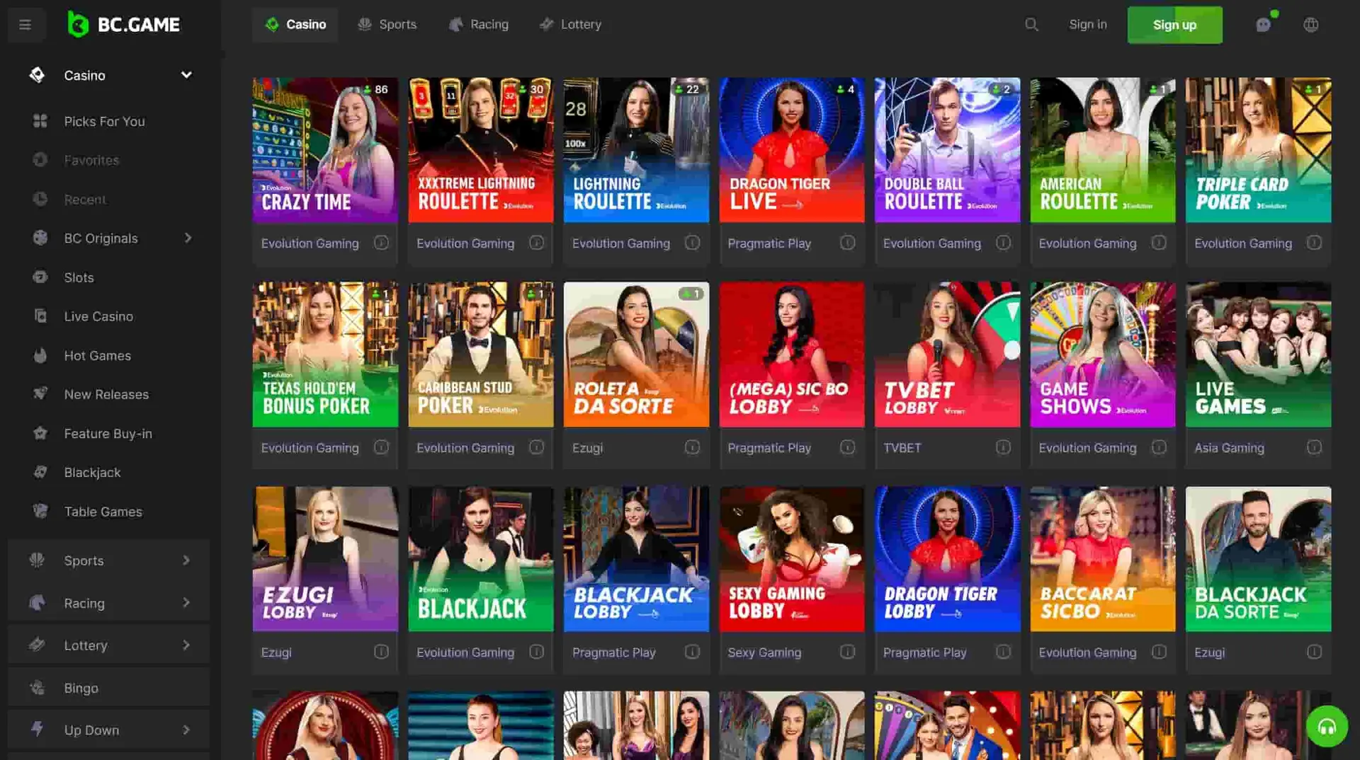 BC Game live casino.jpg