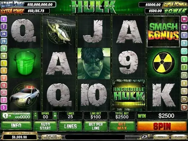 Hulk at Indio Casino Thumbnail