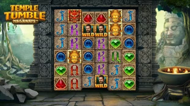 Screenshot of temple tumble megaways Simple Casino Thumbnail