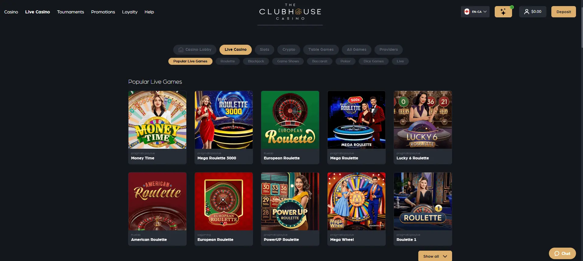 The Clubhouse Casino Screenshot 2026-03-09 102444 (1)