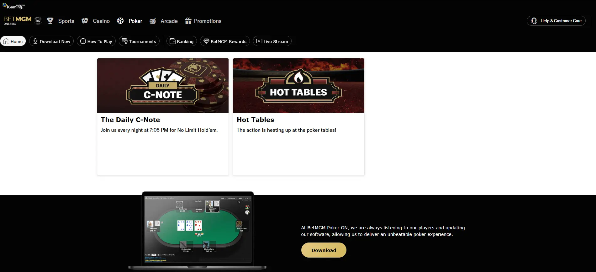 BetMGM Ontario Casino poker.png