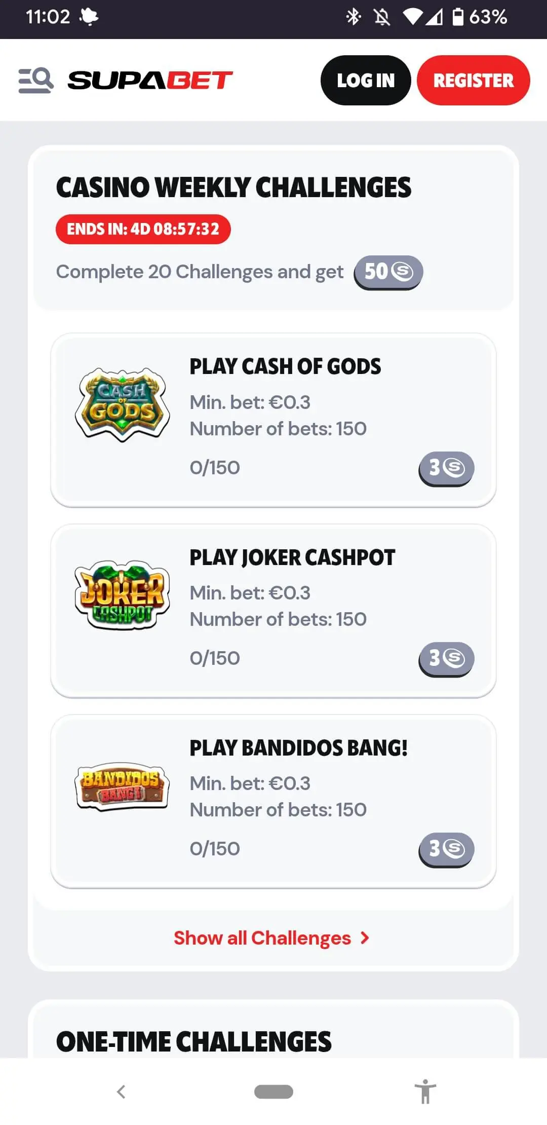 Supabet casino mobile