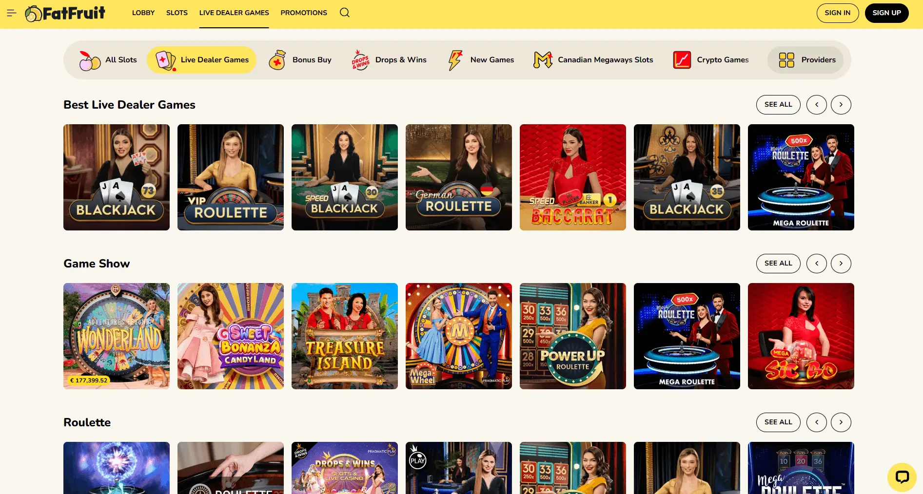 FatFruit live games.png