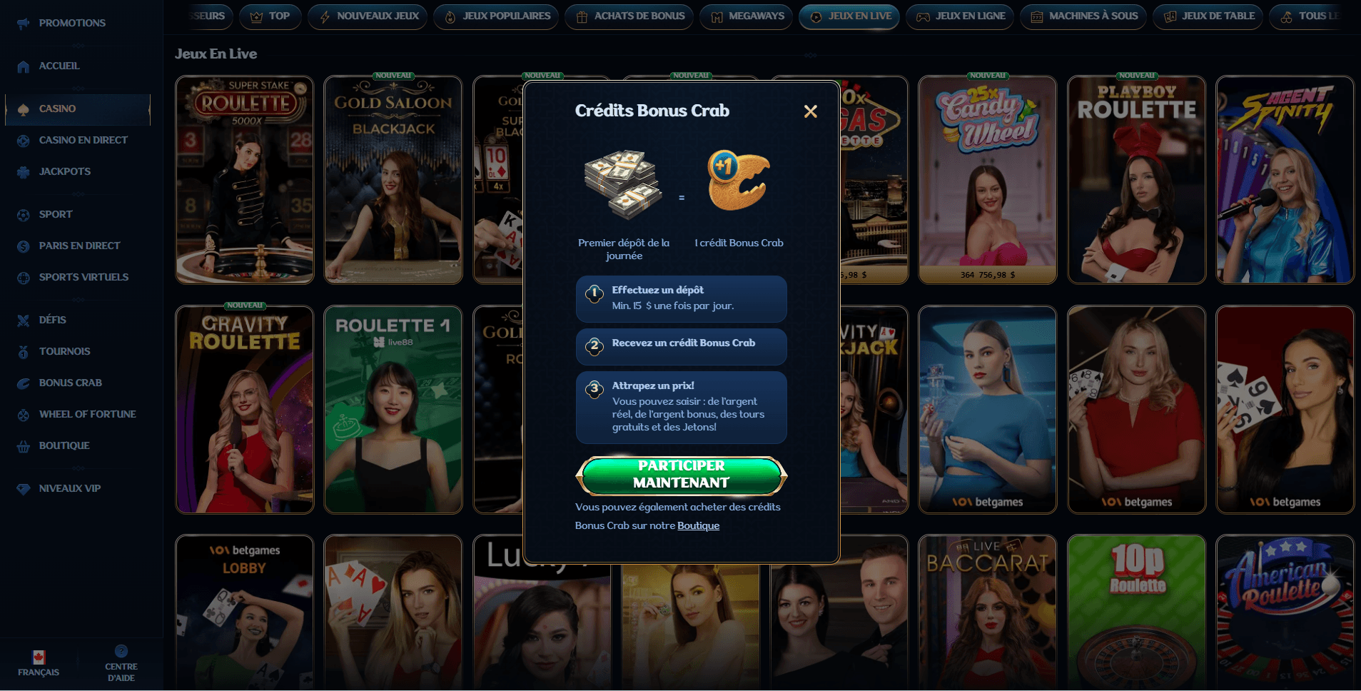 Millioner bonus crab.png